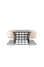 gr23757_4_os Dining Set Ystad Mit Den Stühlen Simrishamn Rechteckiges Essgruppen Set