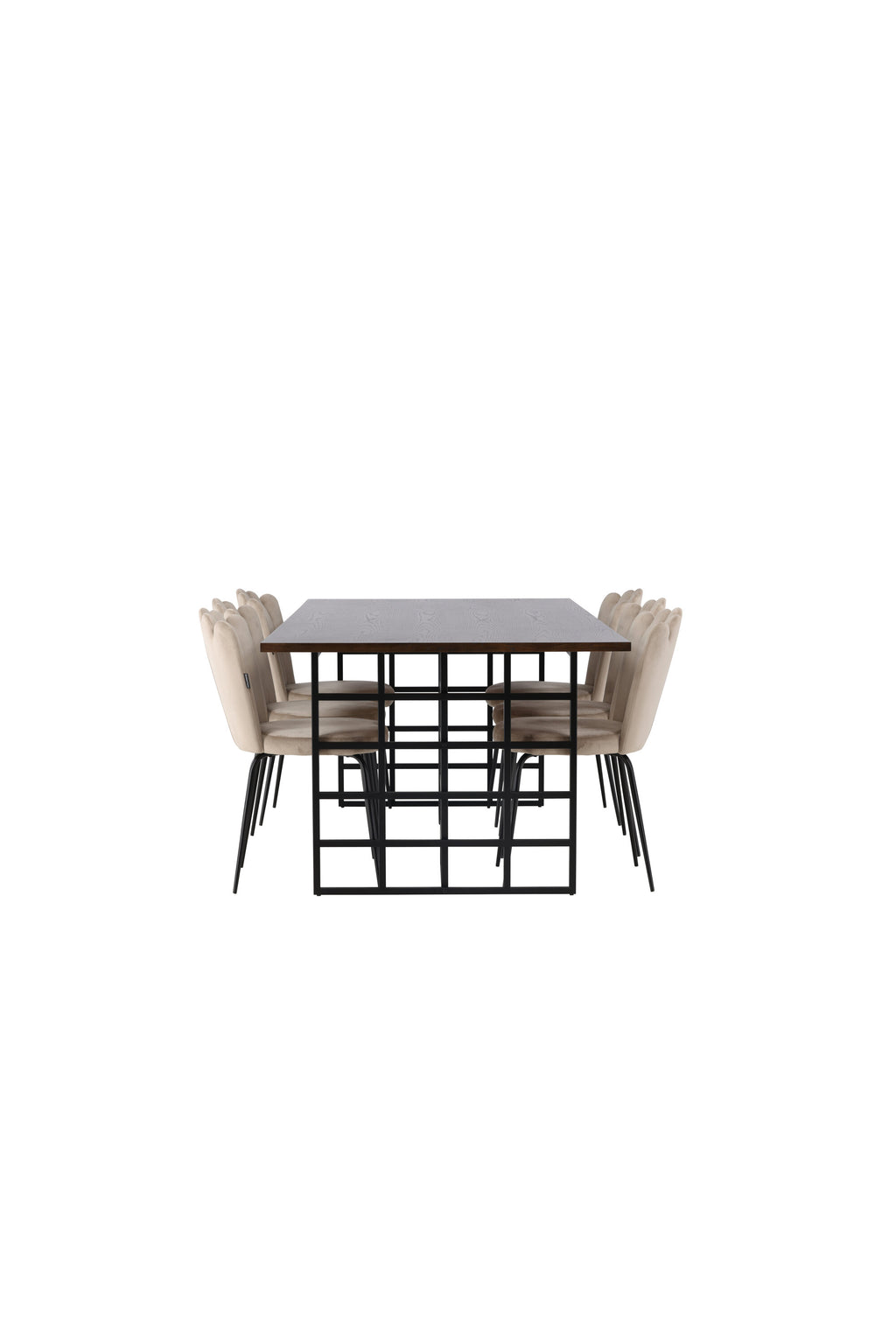 gr23759_4_os Dining Set Ystad Mit Den Stühlen Limhamn Rechteckiges Essgruppen Set