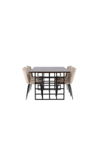 gr23759_4_os Dining Set Ystad Mit Den Stühlen Limhamn Rechteckiges Essgruppen Set