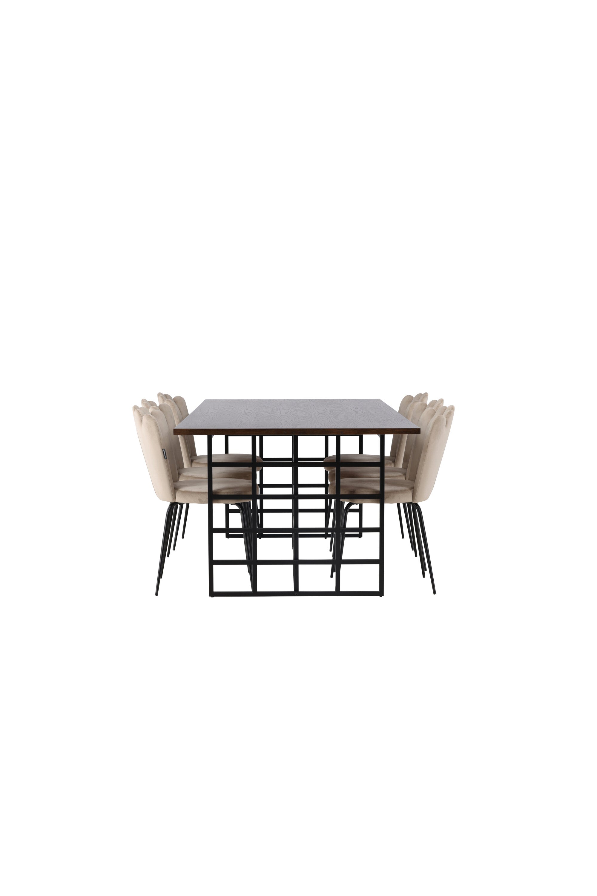 gr23759_4_os Dining Set Ystad Mit Den Stühlen Limhamn Rechteckiges Essgruppen Set