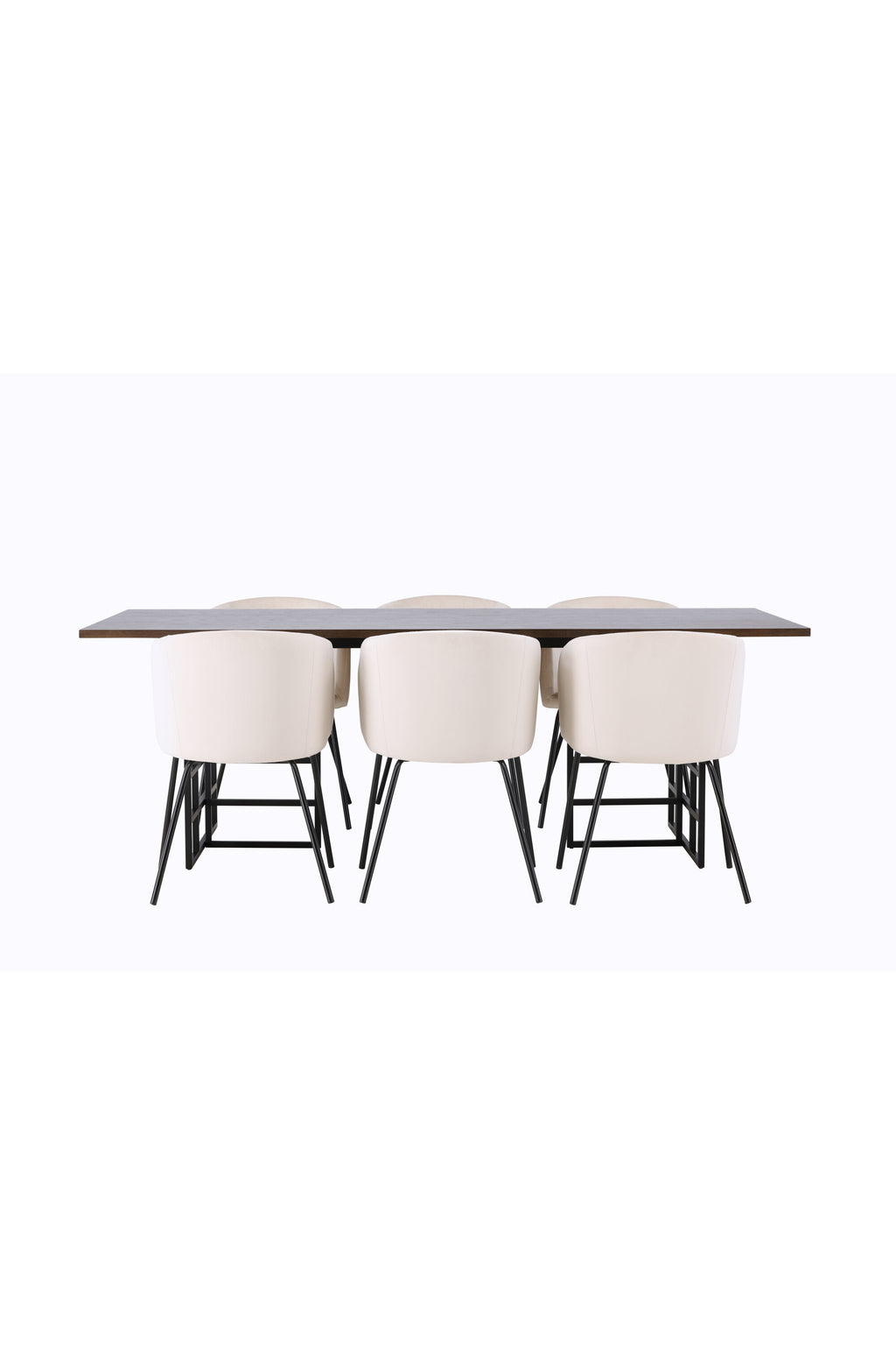 gr23760_1_os Essgarnitur Ystad Mit Den Stühlen Berit Rechteckiges Essgruppen Set Table: 75x220x100 Chair: 55x78x55