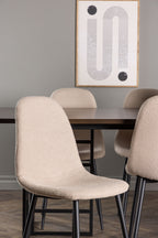 gr23762_4_m Esszimmer Set Ystad Mit Den Stühlen Polar Rechteckiges Essgruppen Set