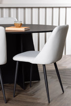 gr23765_3_m Esszimmer Set Bootcut Mit Den Stühlen Night Ovales Essgruppen Set