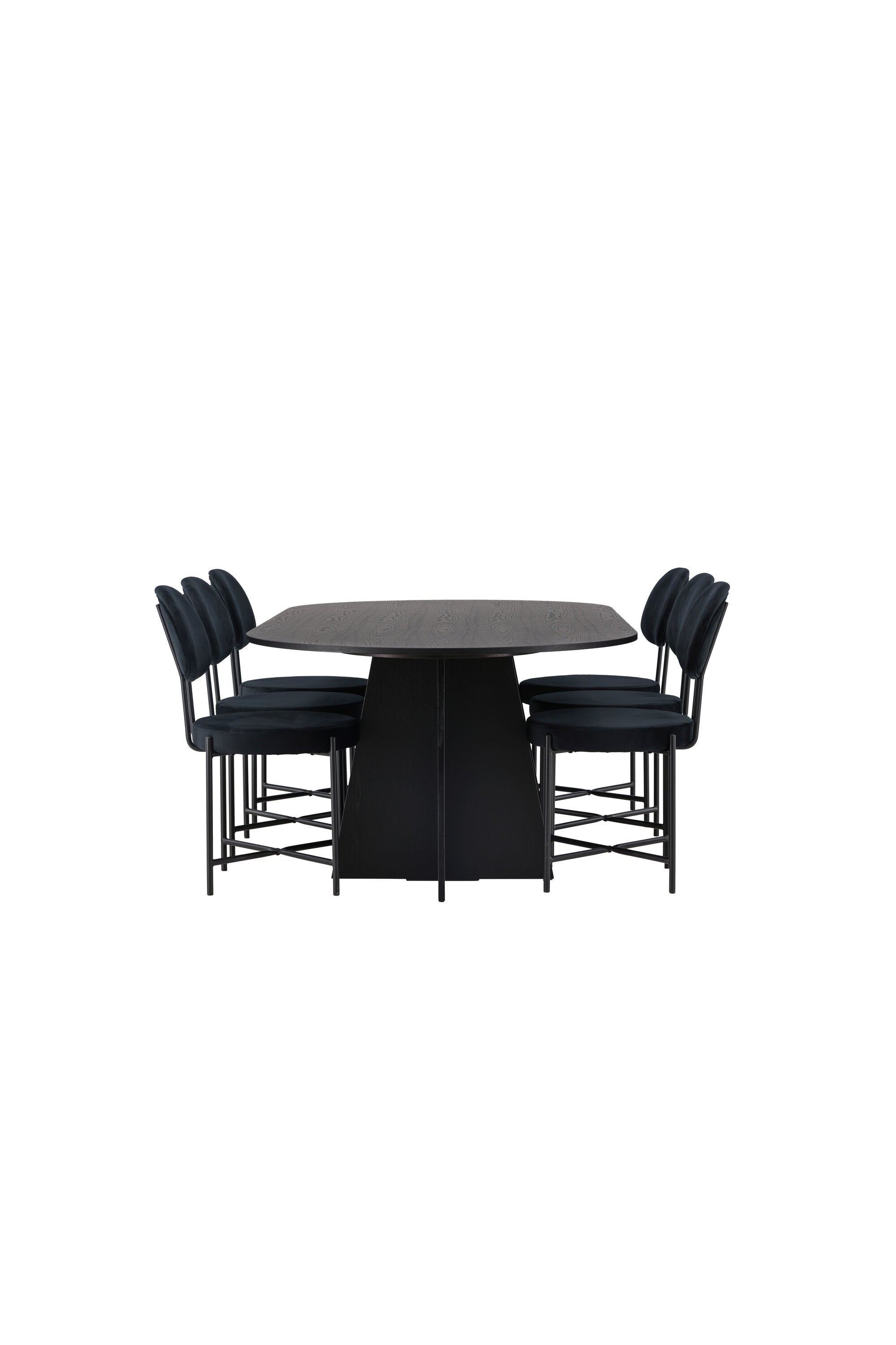 gr23774_4_os Dining Set Bootcut Mit Den Stühlen Stella Ovales Essgruppen Set