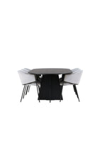 gr23777_4_os Dining Set Bootcut Mit Den Stühlen Evelina Ovales Essgruppen Set