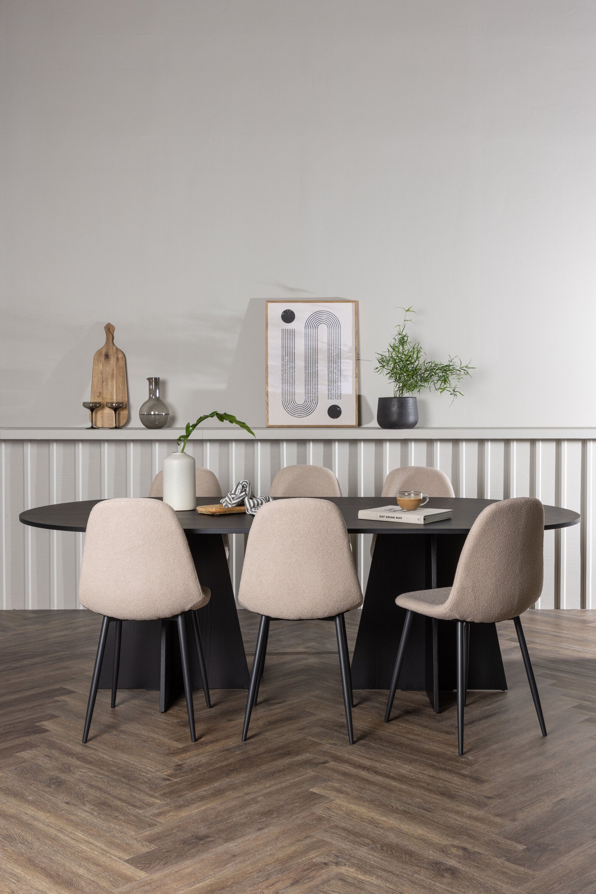 gr23778_1_m Esszimmer Set Bootcut Mit Den Stühlen Polar Ovales Essgruppen Set