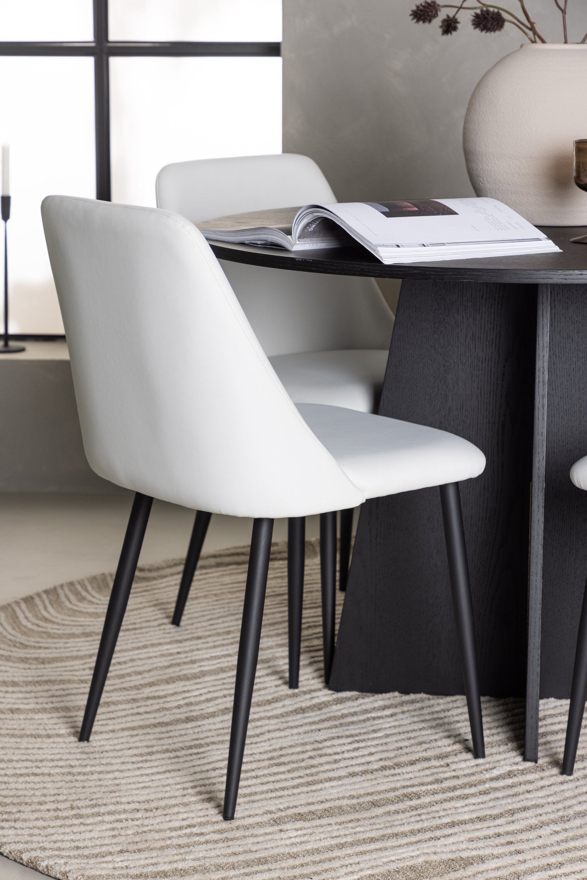 gr23782_3_m Esszimmer Set Bootcut Mit Den Stühlen Night Rundes Essgruppen Set