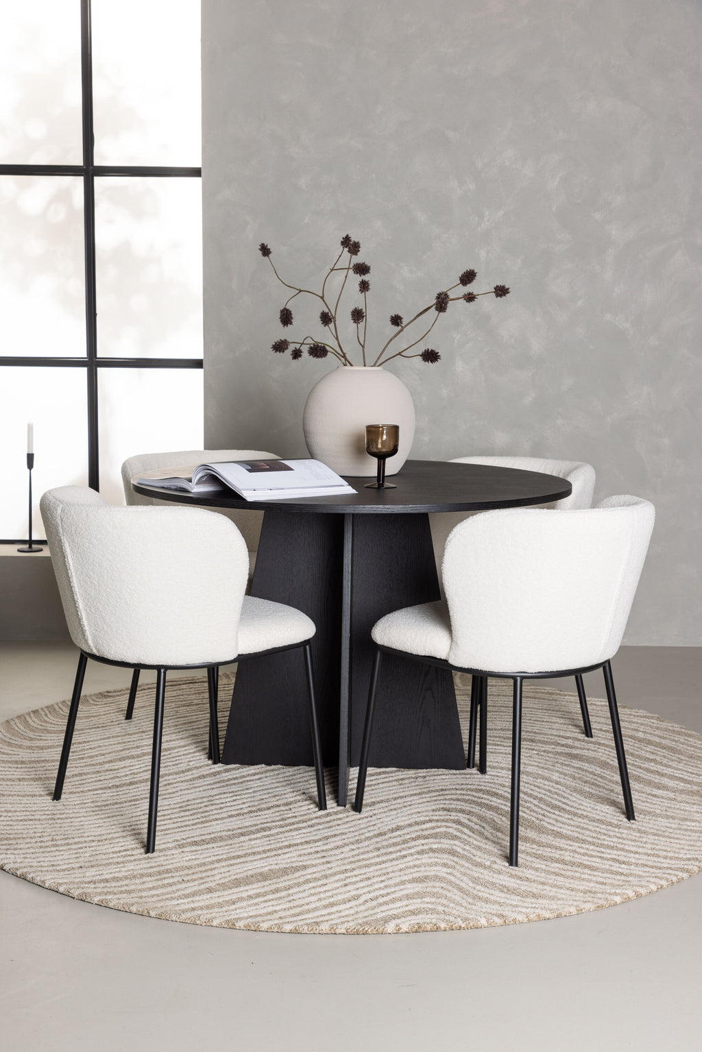 gr23787_1_m Esszimmer Set Bootcut Mit Den Stühlen Edina Rundes Essgruppen Set