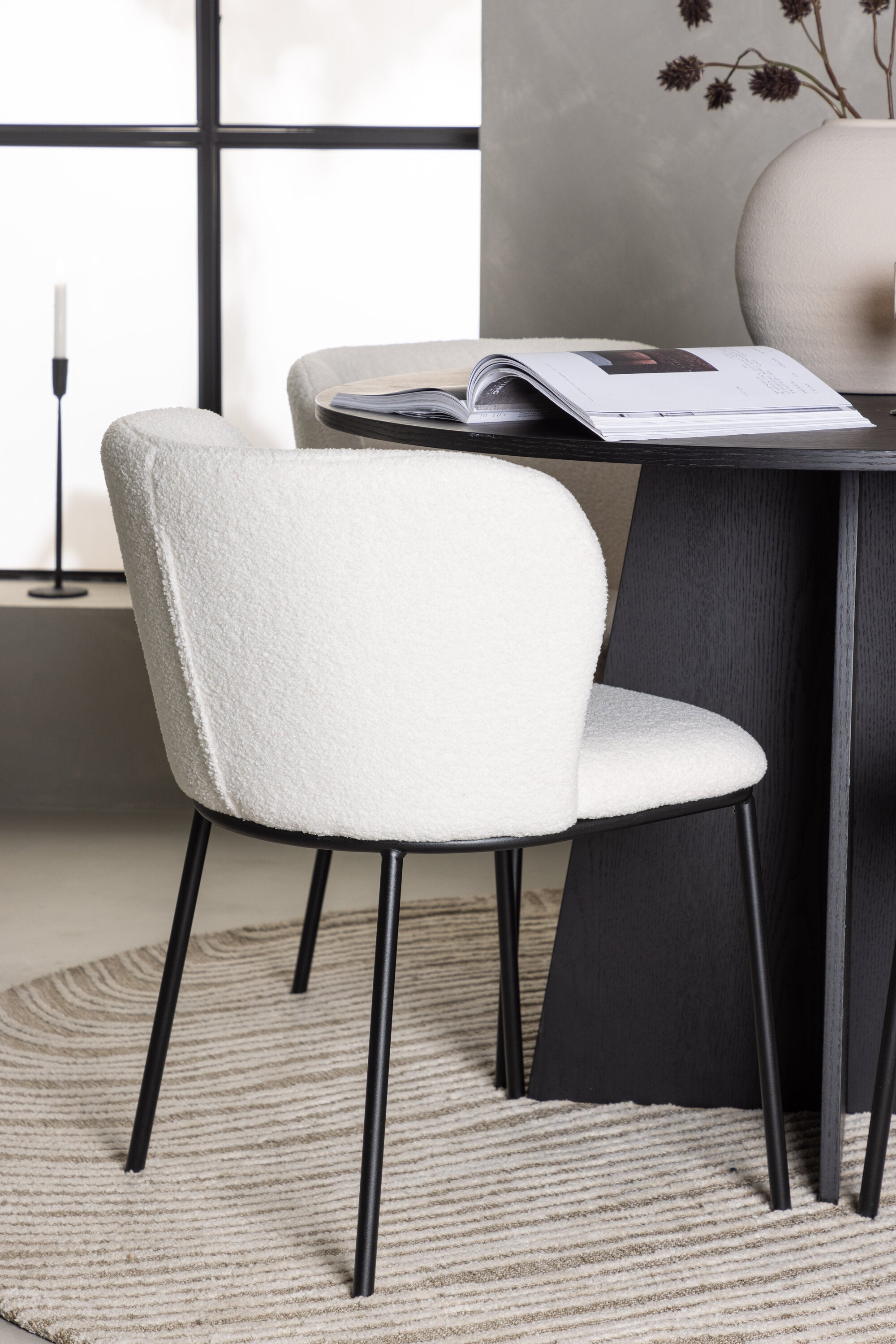 gr23787_3_m Esszimmer Set Bootcut Mit Den Stühlen Edina Rundes Essgruppen Set