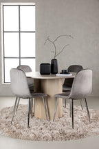 gr23800_1_m Esszimmer Set Olivia Mit Den Stühlen Eva Rundes Essgruppen Set