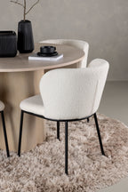 gr23803_3_m Esszimmer Set Olivia Mit Den Stühlen Edina Rundes Essgruppen Set