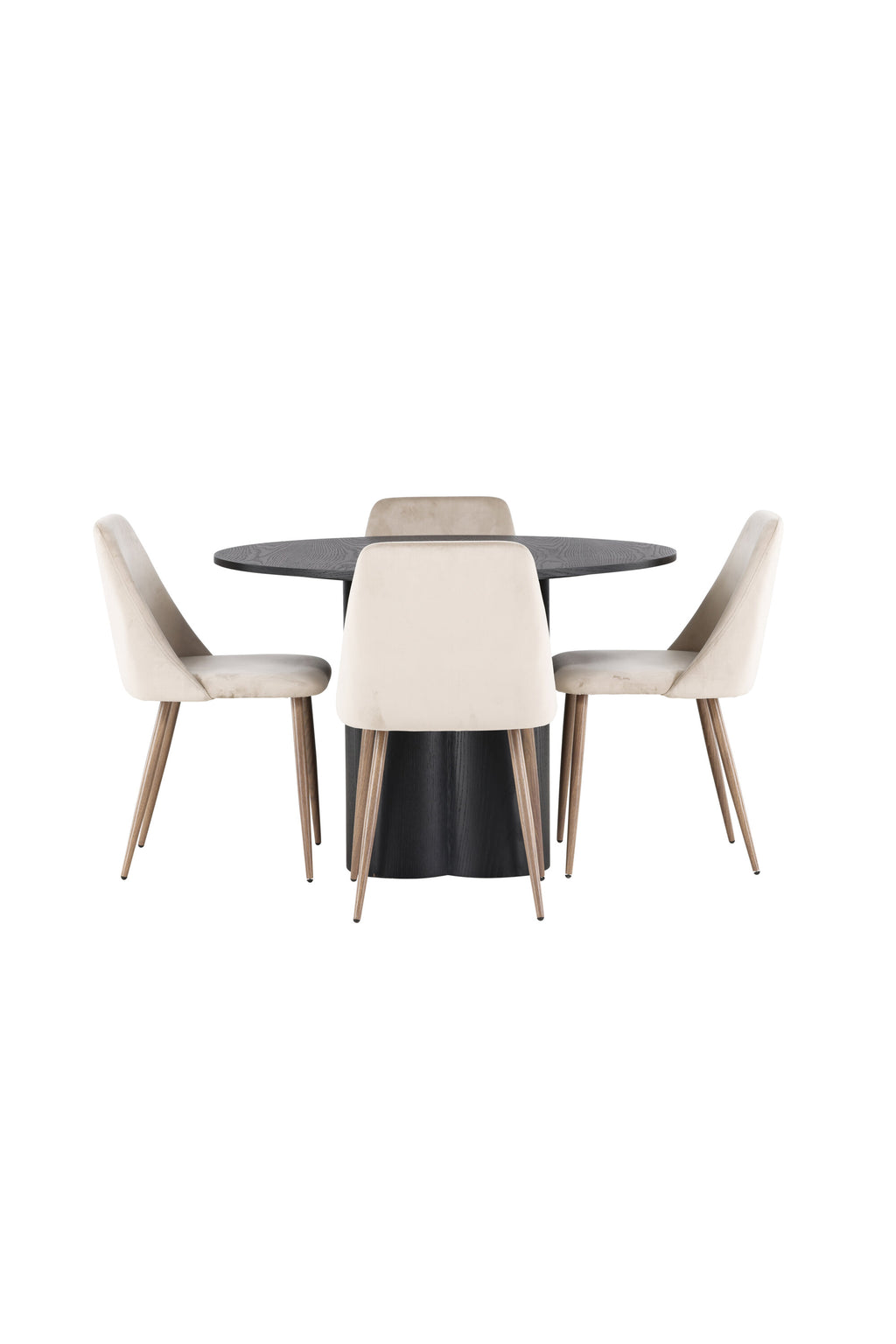 gr23825_1_os Esszimmer Set Olivia Mit Den Stühlen Night Rundes Essgruppen Set Default Title