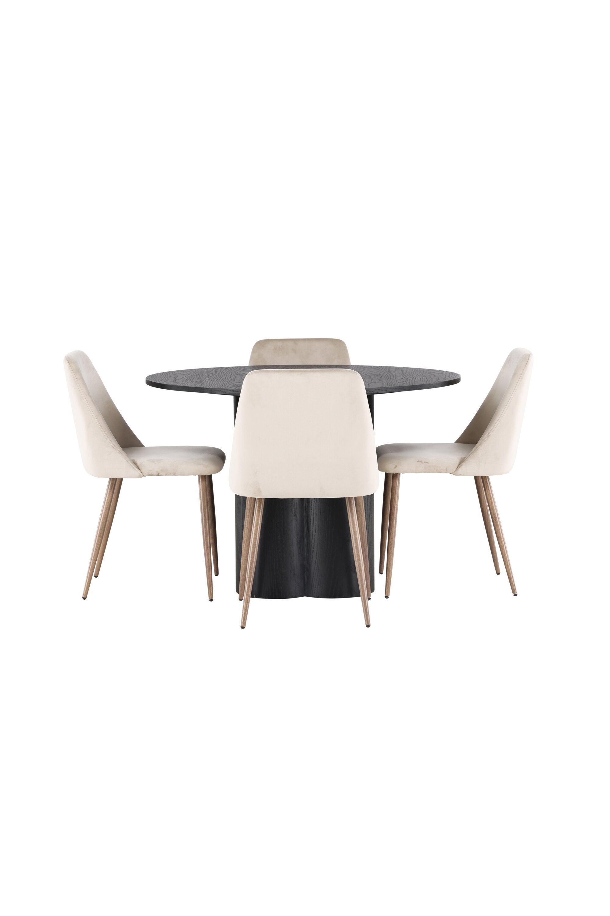 gr23825_1_os Esszimmer Set Olivia Mit Den Stühlen Night Rundes Essgruppen Set Default Title