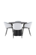 gr23839_1_os Esszimmer Set Olivia Mit 4 Evelina Esszimmerstühlen Rundes Essgruppen Set Default Title