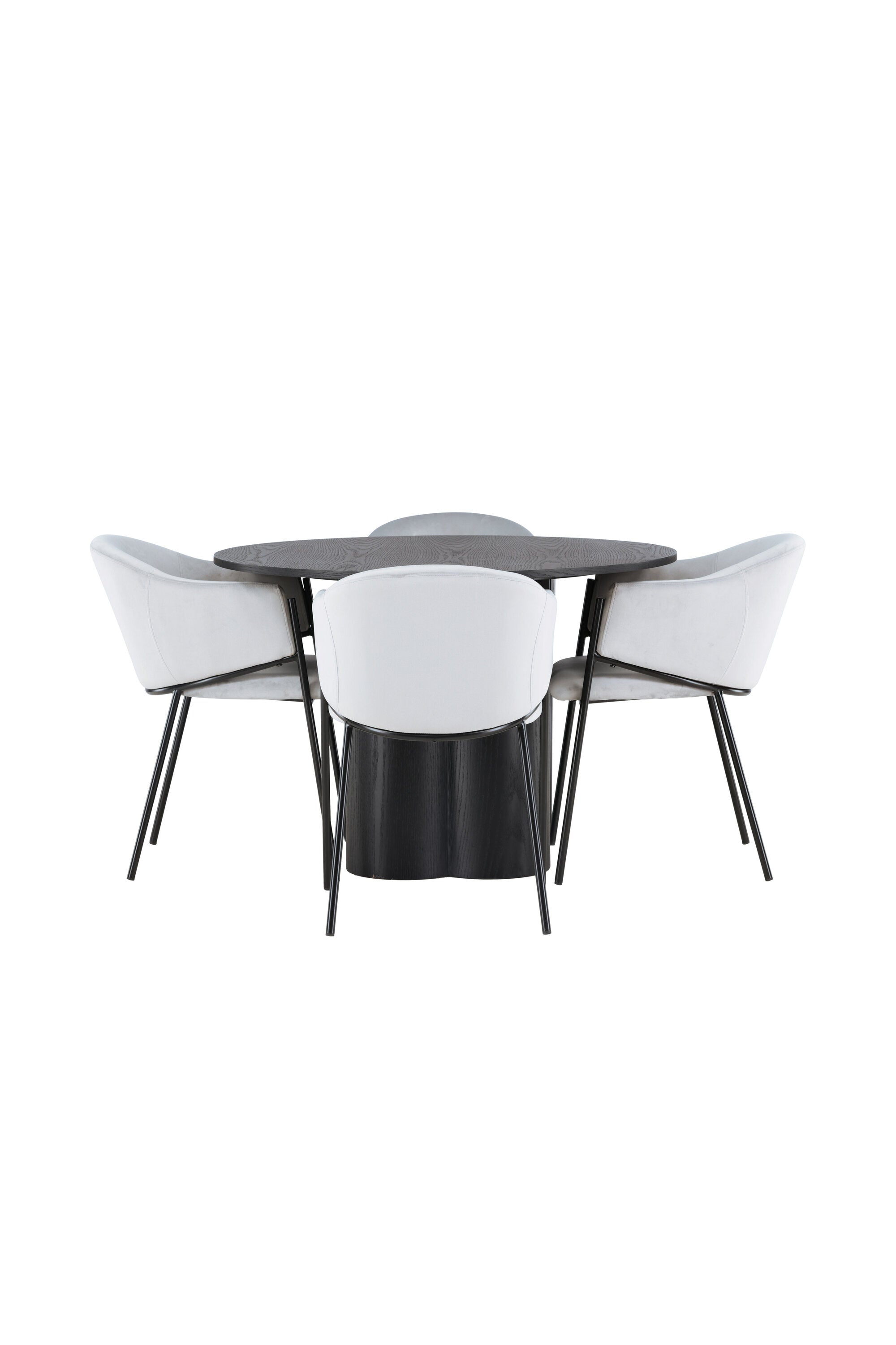 gr23839_1_os Esszimmer Set Olivia Mit 4 Evelina Esszimmerstühlen Rundes Essgruppen Set Default Title