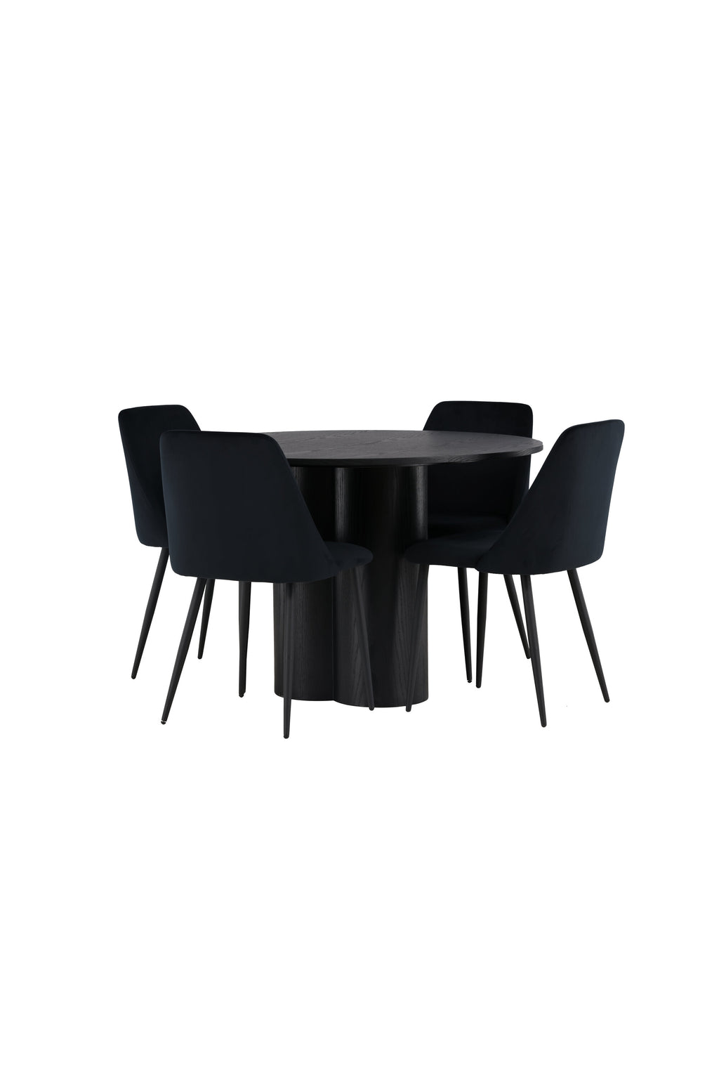 gr23842_2_os Esszimmer Set Olivia Mit Den Stühlen Night Rundes Essgruppen Set