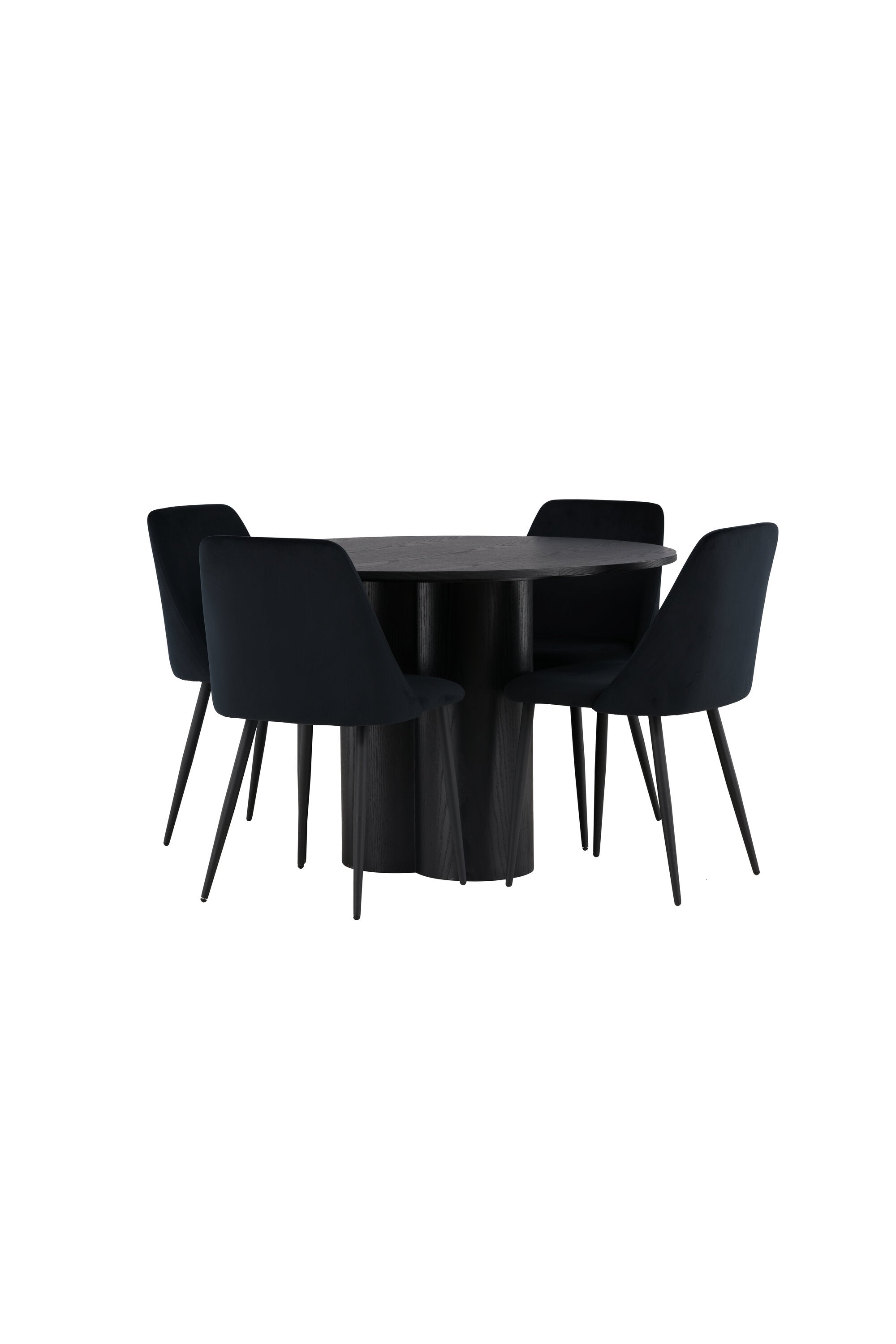 gr23842_2_os Esszimmer Set Olivia Mit Den Stühlen Night Rundes Essgruppen Set