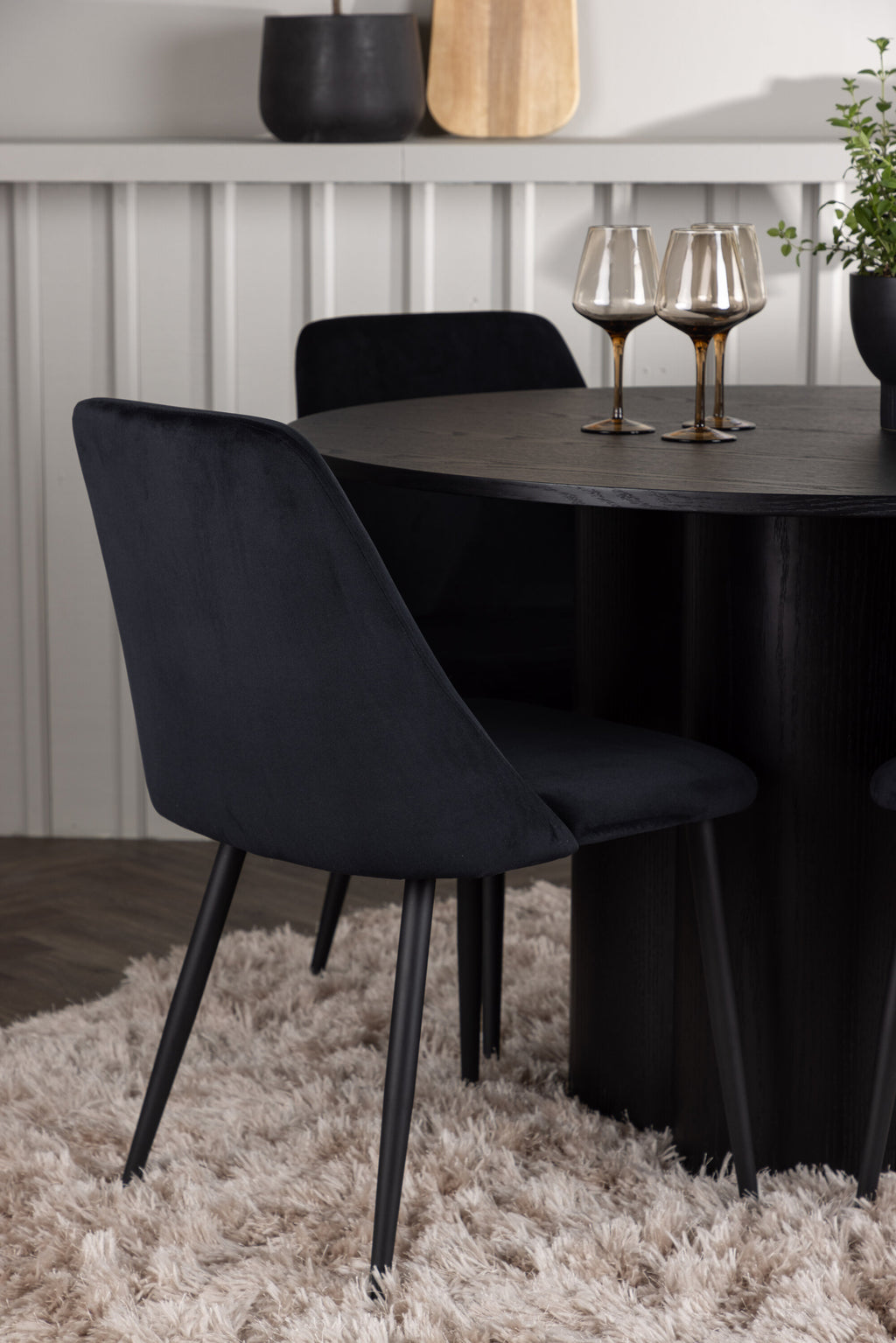 gr23842_3_m Esszimmer Set Olivia Mit Den Stühlen Night Rundes Essgruppen Set