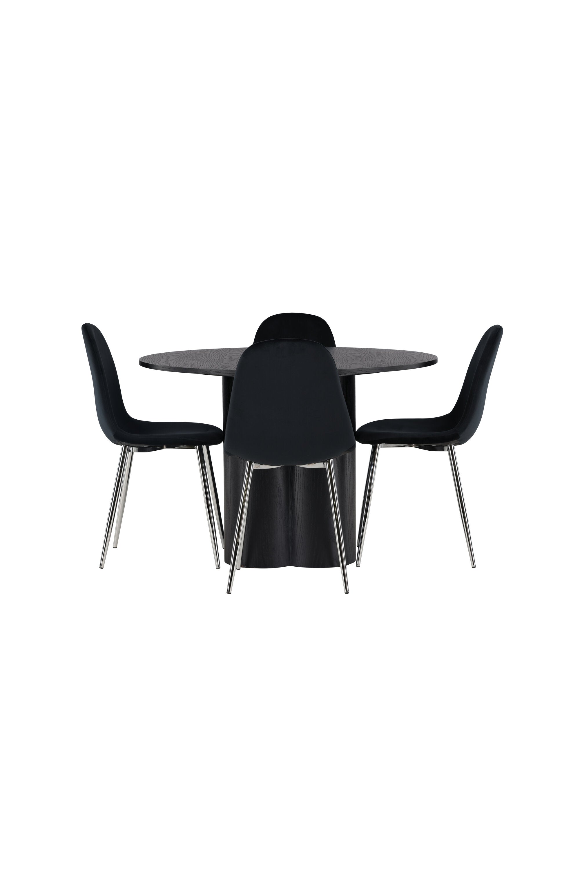 gr23843_1_os Esszimmer Set Olivia Mit Den Stühlen Polar Rundes Essgruppen Set Default Title