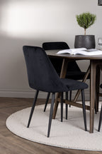 gr23850_3_m Esszimmer Set Kaseindon Mit Den Stühlen Night Rundes Essgruppen Set