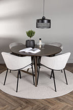 gr23851_1_m Essset Kaseindon Mit Den Stühlen Evelina Rundes Essgruppen Set