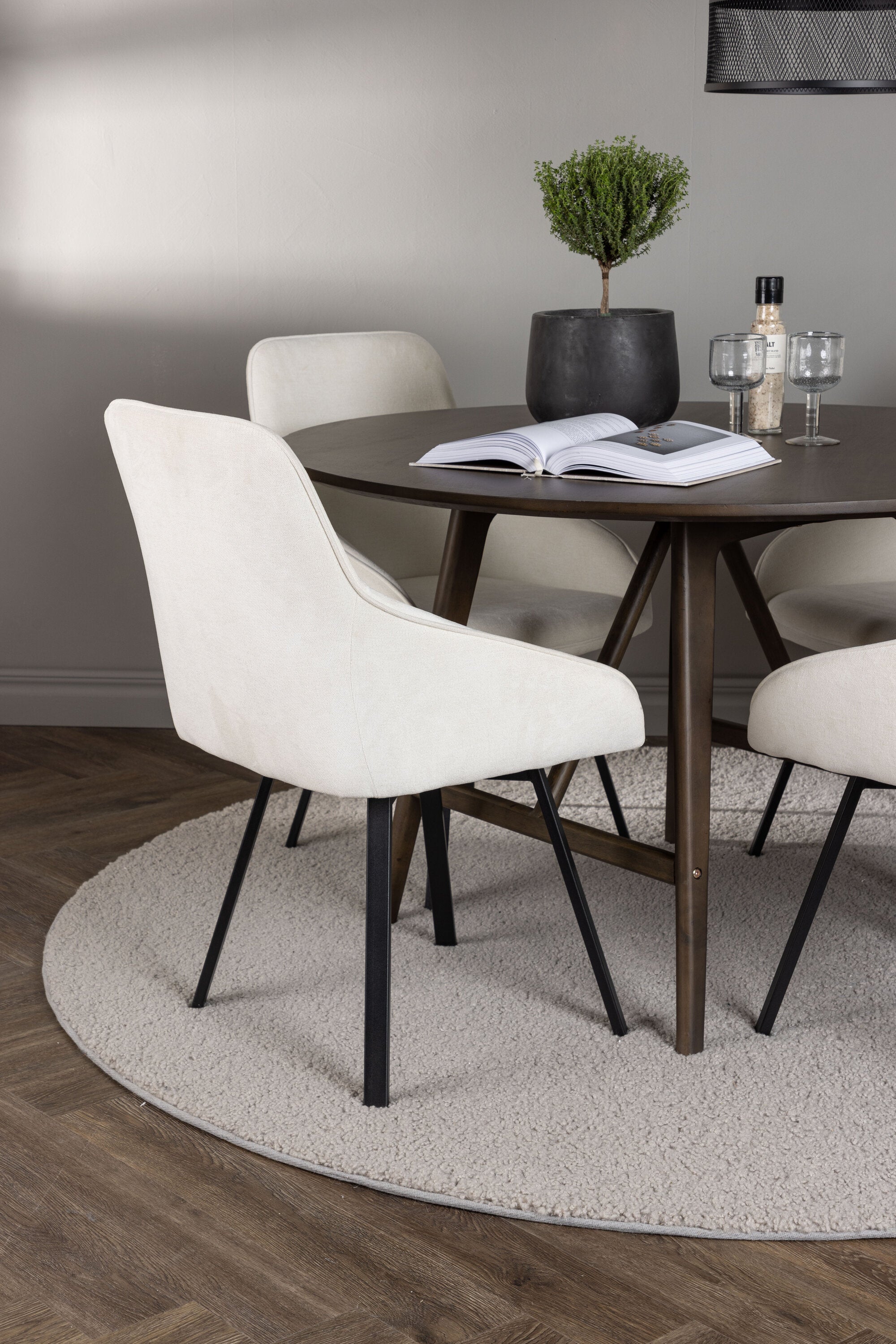 gr23855_3_m Essgarnitur Kaseindon Mit Den Stühlen Rosie Rundes Essgruppen Set