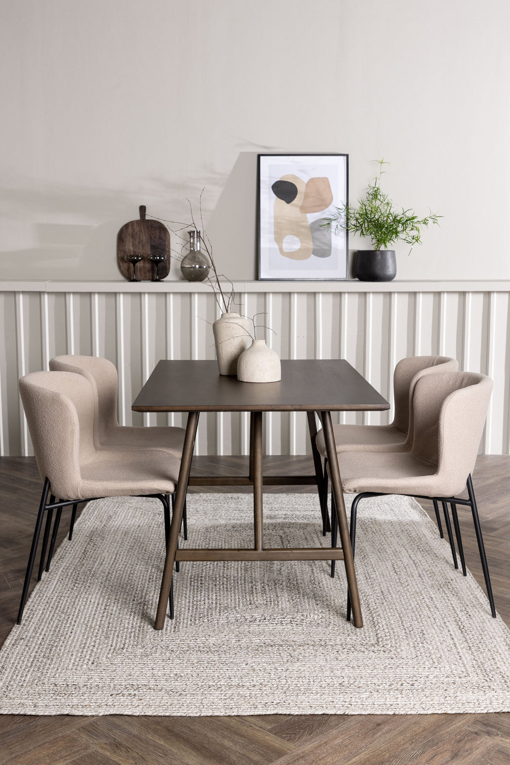 gr23861_1_m Essenset Kaseindon Mit Den Stühlen Modesto Rechteckiges Essgruppen Set