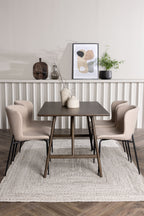 gr23861_1_m Essenset Kaseindon Mit Den Stühlen Modesto Rechteckiges Essgruppen Set