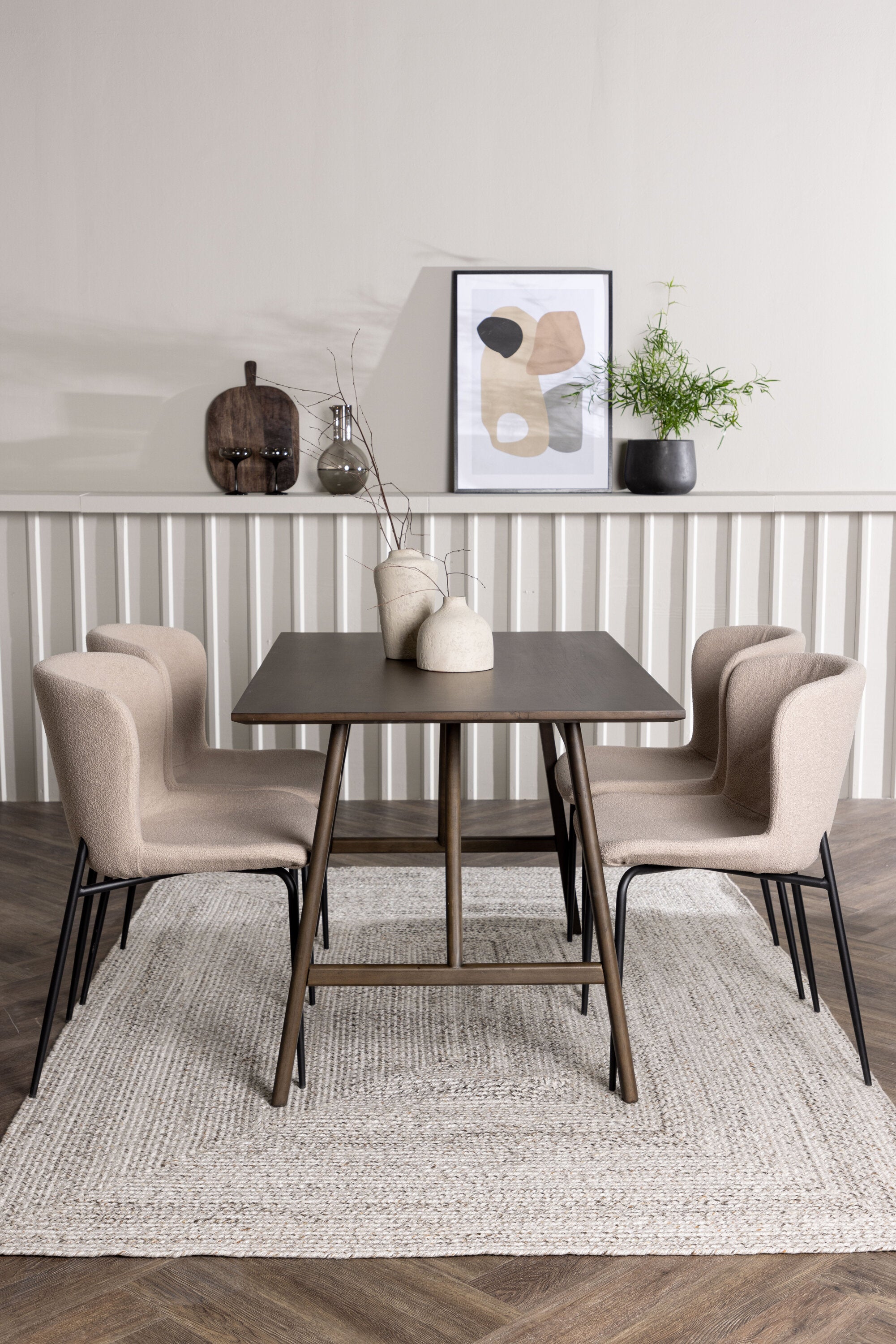 gr23861_1_m Essenset Kaseindon Mit Den Stühlen Modesto Rechteckiges Essgruppen Set