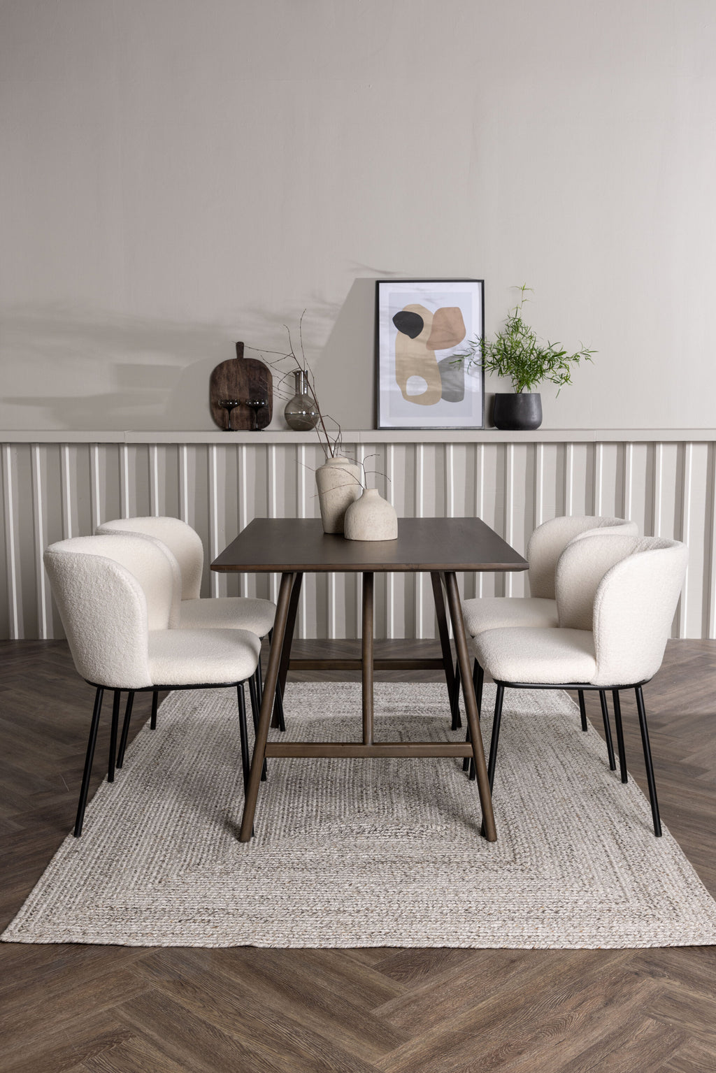 gr23867_1_m Essgarnitur Kaseindon Mit Den Stühlen Edina Rechteckiges Essgruppen Set