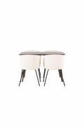 gr23871_1_os Esstisch Set Kaseindon Mit Den Stühlen Berit Rechteckiges Essgruppen Set Table: 75x120x80 Chair: 55x78x55