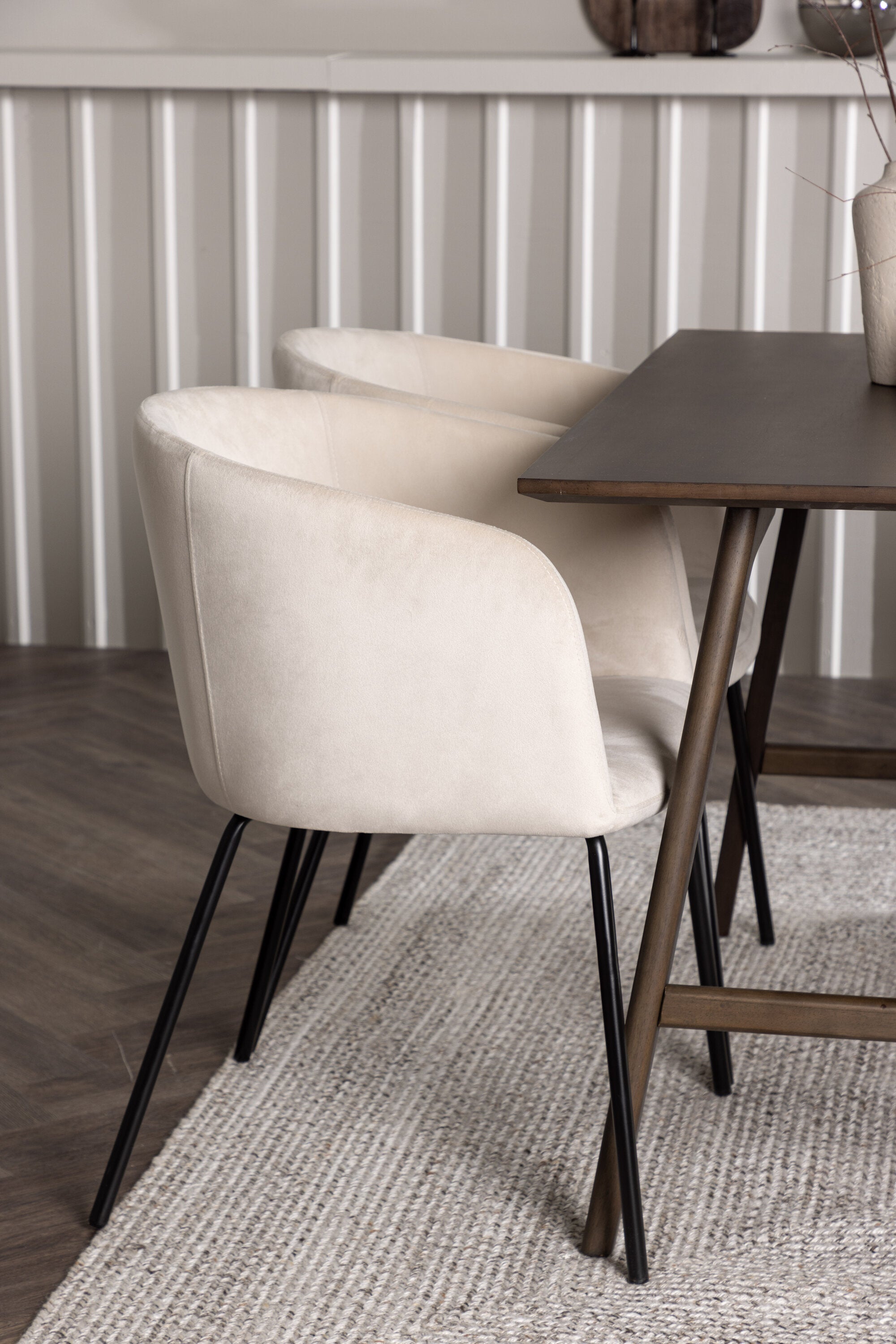 gr23871_3_m Esstisch Set Kaseindon Mit Den Stühlen Berit Rechteckiges Essgruppen Set