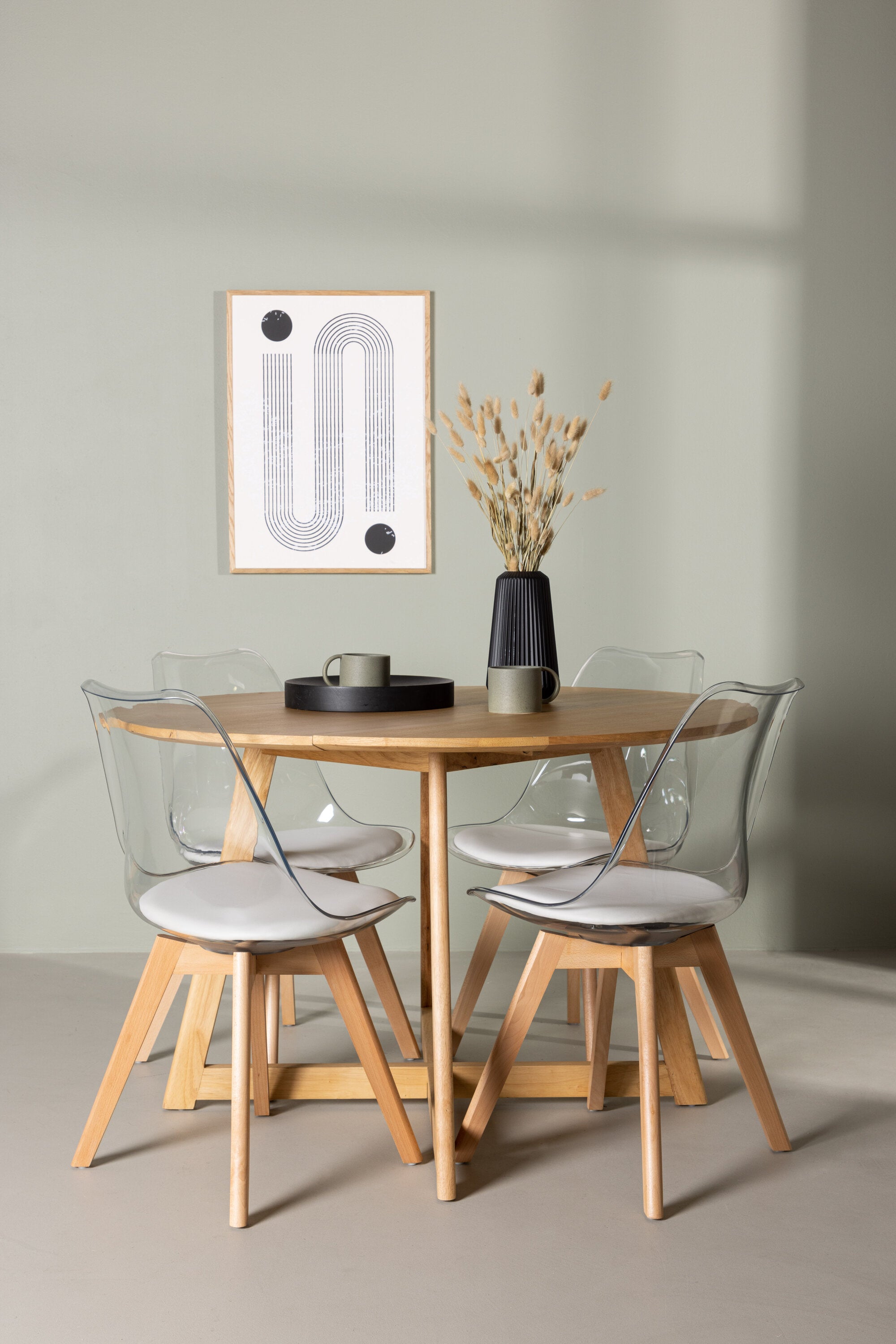 gr23874_1_m Essensset Yadikon Mit Den Stühlen Edvin Rundes Essgruppen Set