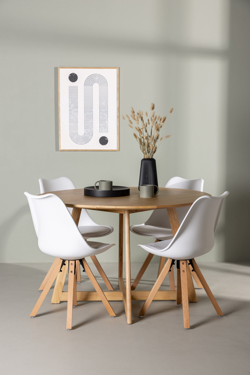 gr23877_1_m Essensset Yadikon Mit Den Stühlen Zeno Rundes Essgruppen Set