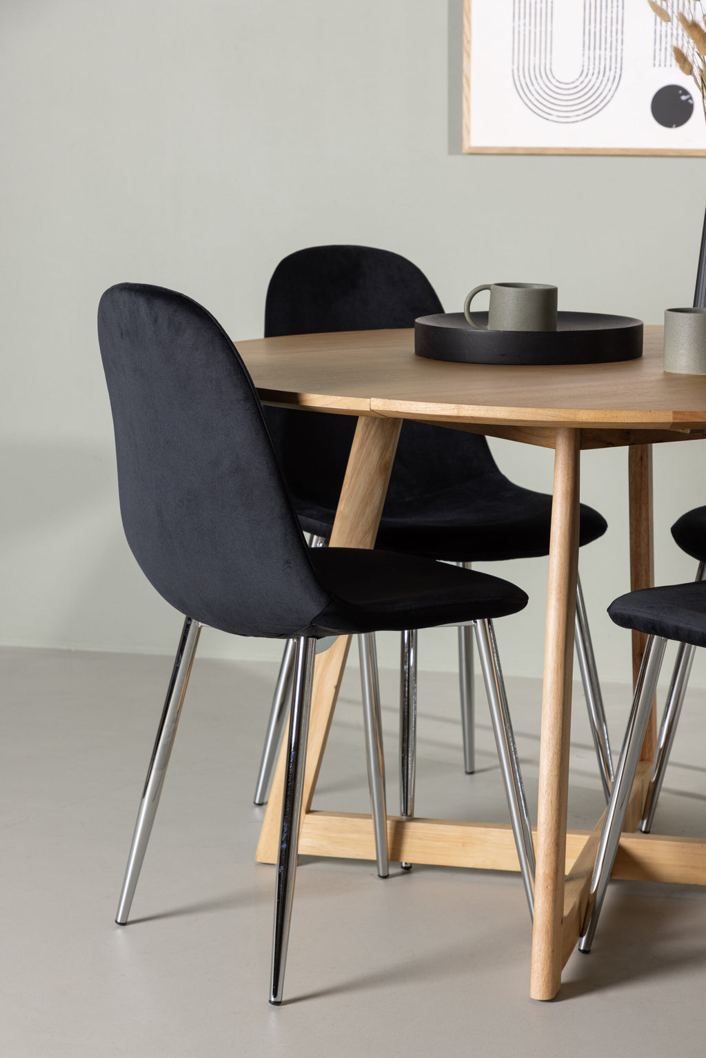 gr23881_3_m Esszimmer Set Yadikon Mit Den Stühlen Polar Rundes Essgruppen Set