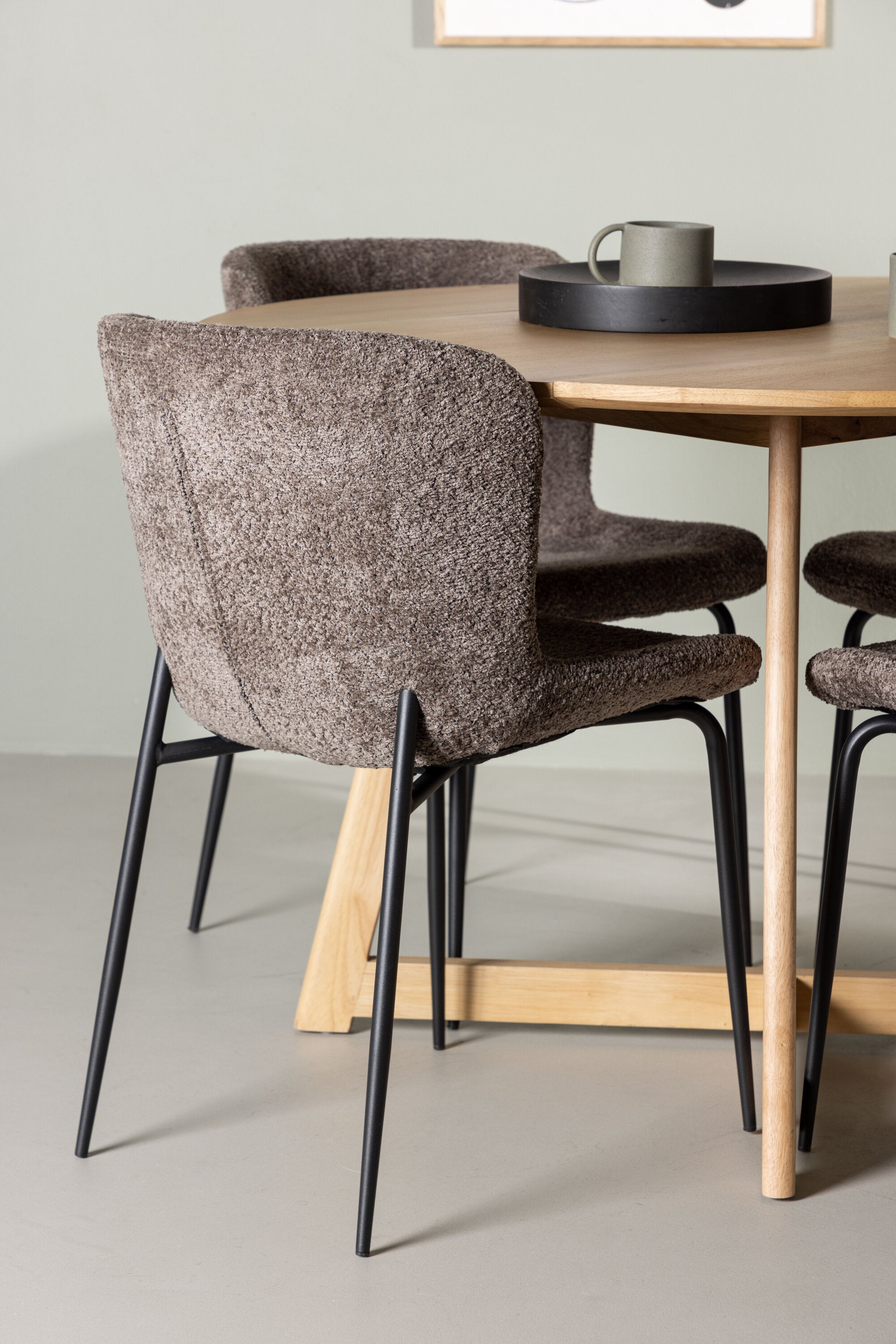 gr23883_3_m Essgarnitur Yadikon Mit Den Stühlen Modesto Rundes Essgruppen Set