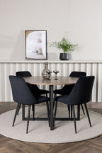 gr23923_1_m Esszimmer Set Durango Mit Den Stühlen Night Rundes Essgruppen Set