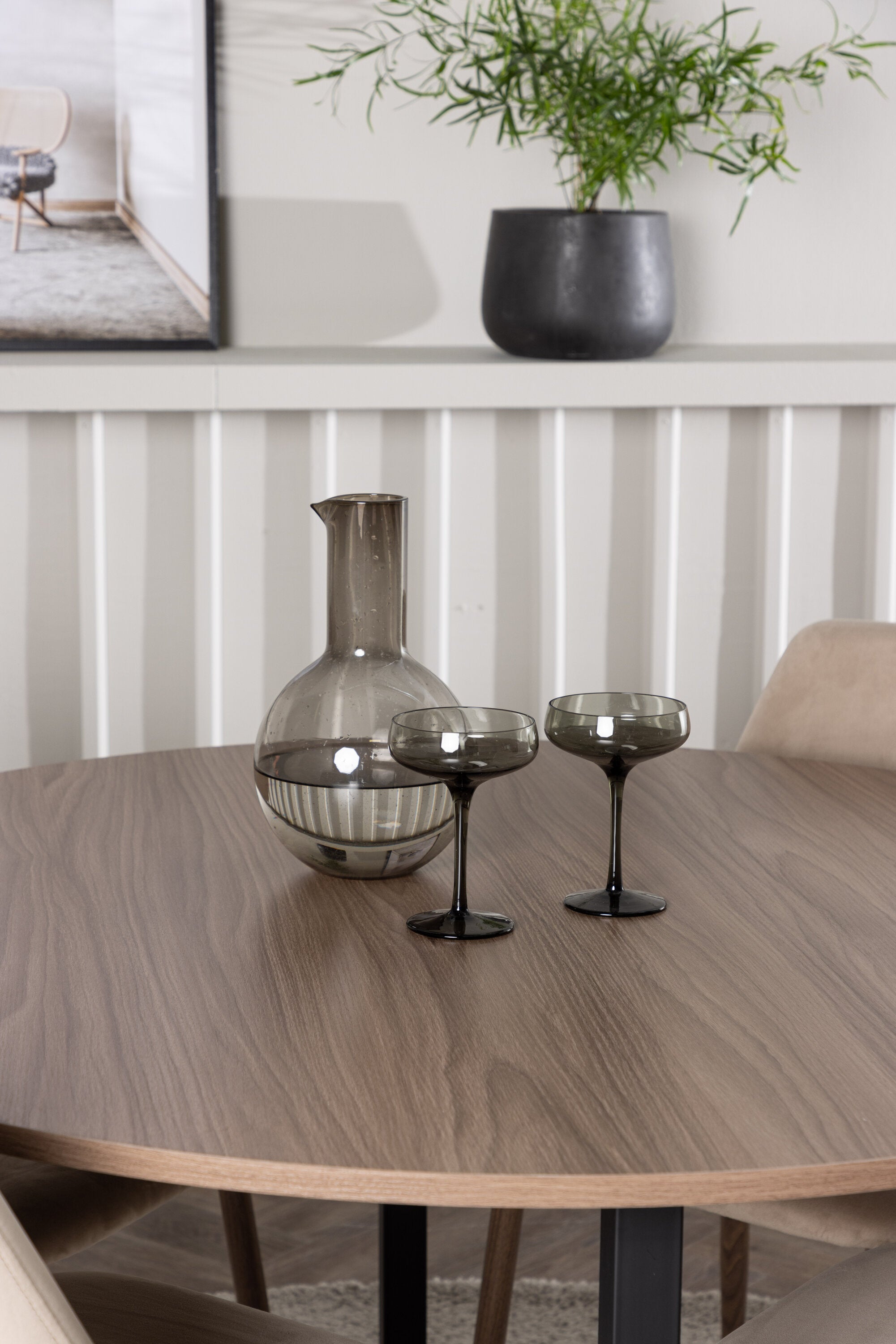 gr23924_5_m Essgarnitur Durango Mit Den Stühlen Night Rundes Essgruppen Set