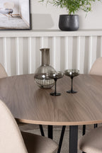 gr23925_5_m Esszimmer Set Durango Mit Den Stühlen Polar Rundes Essgruppen Set