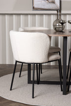 gr23928_3_m Esszimmer Set Durango Mit Den Stühlen Edina Rundes Essgruppen Set