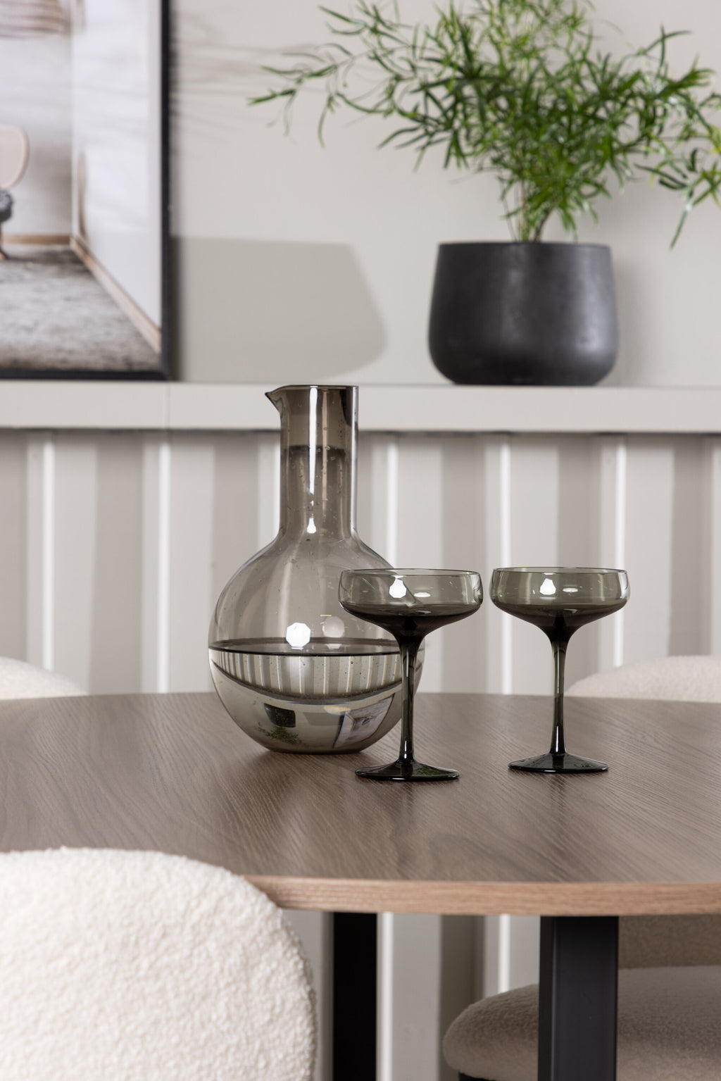 gr23928_5_m Esszimmer Set Durango Mit Den Stühlen Edina Rundes Essgruppen Set