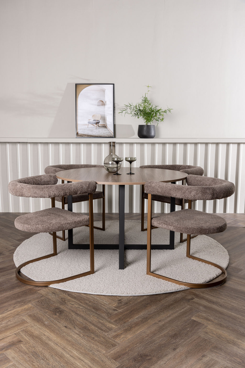gr23931_1_m Dining Set Durango Mit Den Stühlen Morning Rundes Essgruppen Set