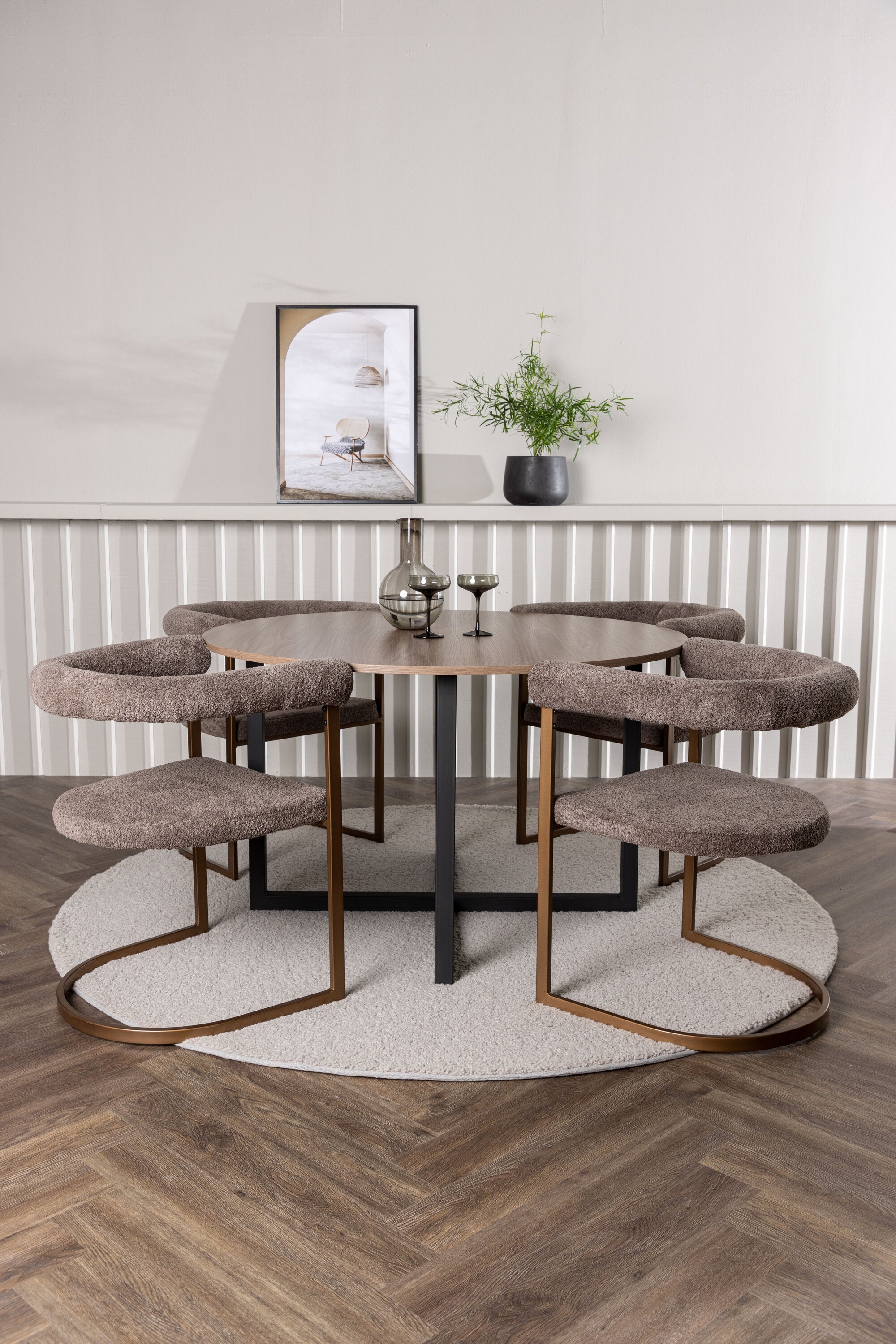 gr23931_1_m Dining Set Durango Mit Den Stühlen Morning Rundes Essgruppen Set
