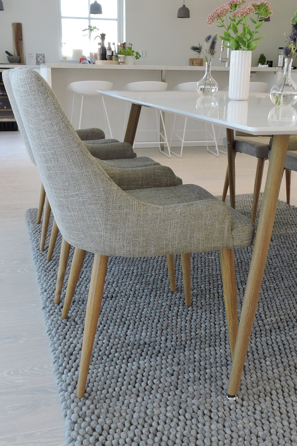 gr24173_4_m Esszimmer Set Polar Mit Stühlen Plaza Rechteckiges Essgruppen Set