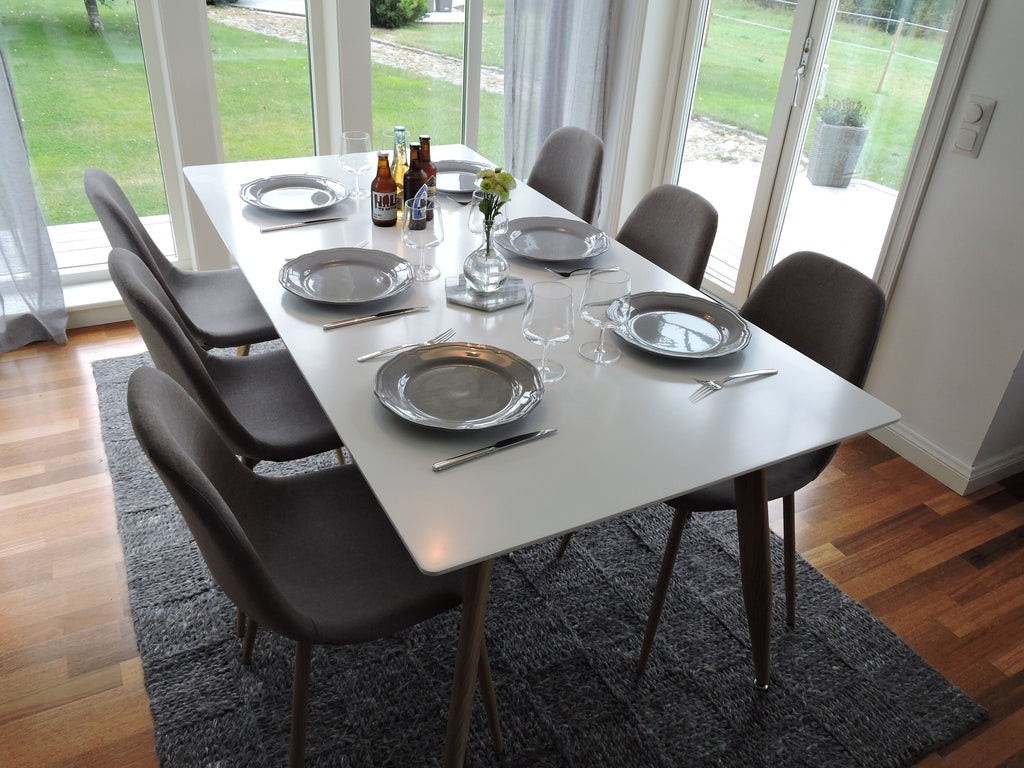 gr24187_4_m Esszimmer Set Polar Mit Stühlen Polar Rechteckiges Essgruppen Set