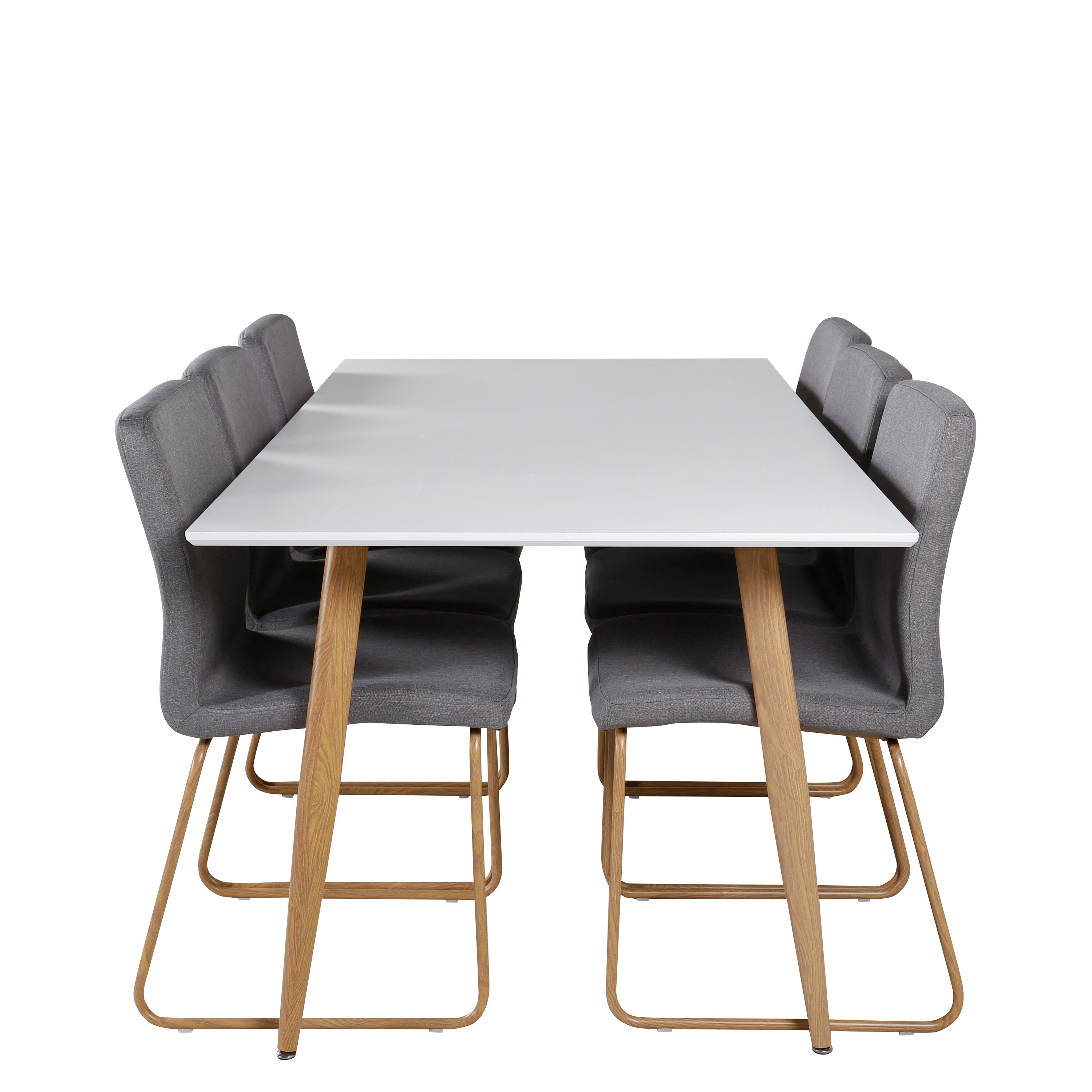 gr24195__1 Esszimmer Set Polar Mit Stühlen Mace Rechteckiges Essgruppen Set Default Title