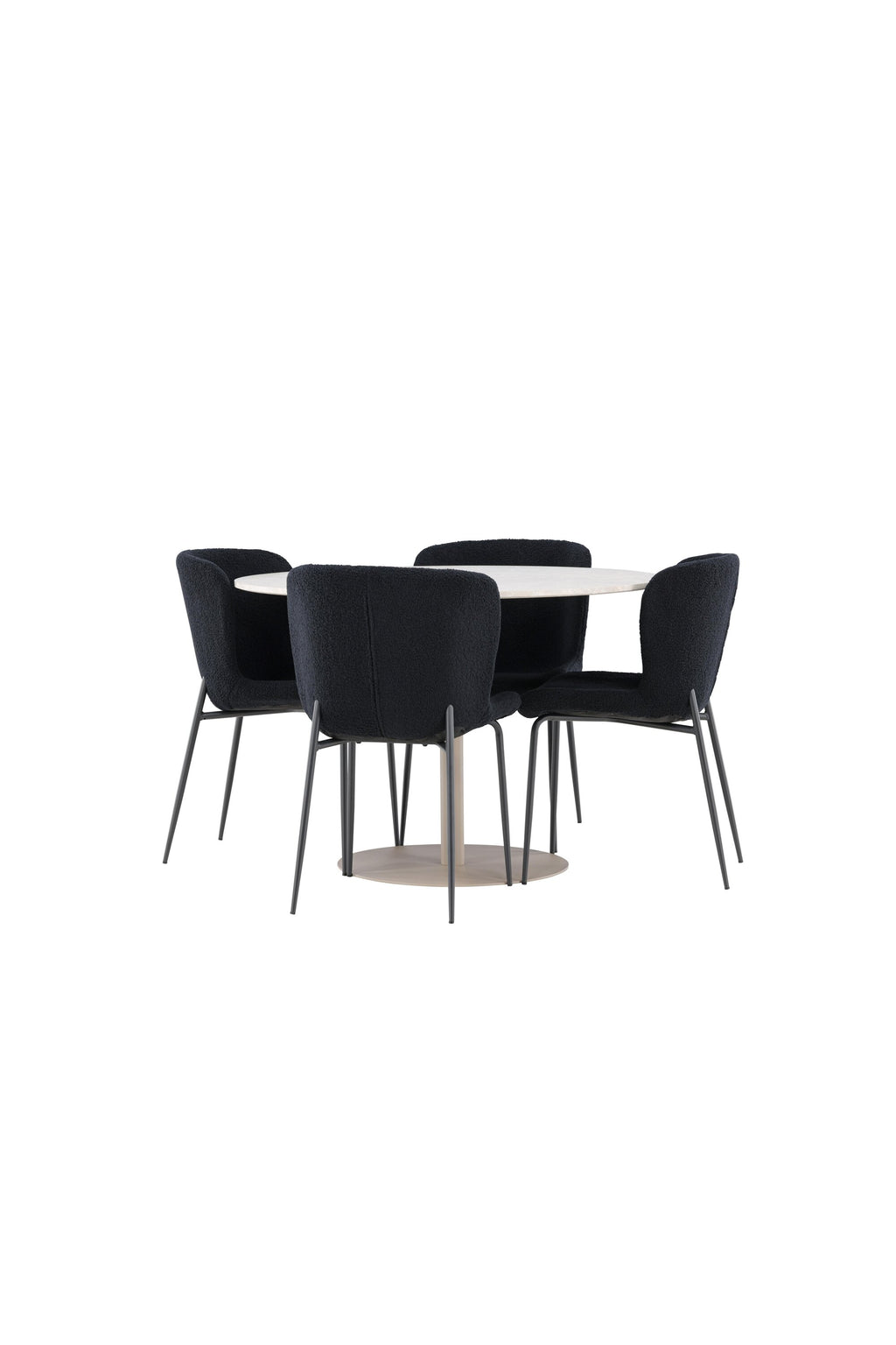 Lycke Esstisch mit Modesto Essstuhl
