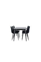 gr24611_10_os Ellis Esstisch Mit Polar Essstuhl Rechteckiges Essgruppen Set Default Title