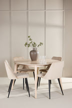 Esstisch Flora mit Night Stuhl