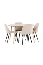 Esstisch Flora mit Night Stuhl